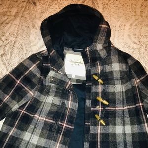 Plaid Abercrombie and Fitch jacket